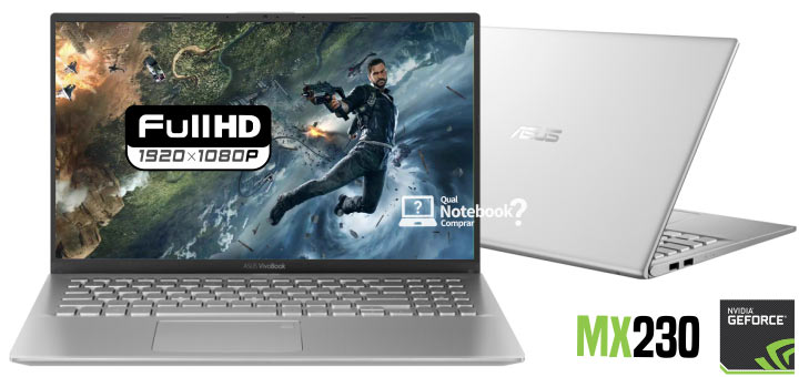 ASUS VivoBook X512FJ Core-i7 MX230 Full-HD novo