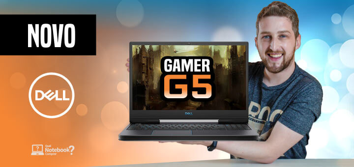 Notebook Gamer Dell G5-5590 NOVO 2019 com Intel 9ª Geração e Geforce RTX Teclado RGB e Tela IPS boa