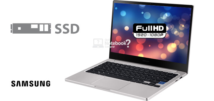 Notebook Samsung Style S51 com SSD modelo com tela Full HD de 2019