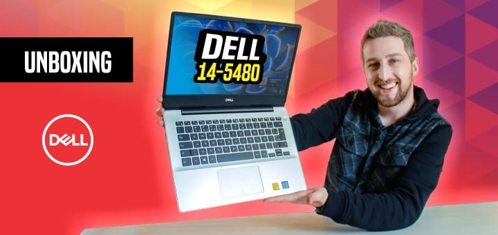 Unboxing Notebook Dell Inspiron i14-5480 (série 5000) de 2019