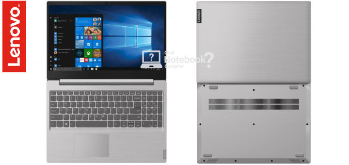 novo notebook Lenovo Ideapad S145-15IWL com processador intel de oitava mais barato
