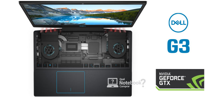 por dentro do Notebook Gamer Dell G3-3590 nova geração