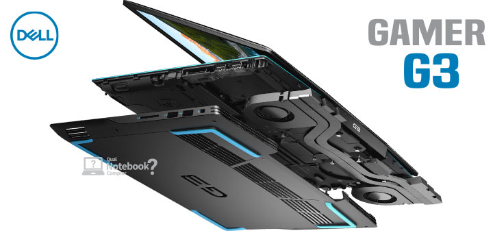 refrigeração do Notebook Gamer Dell G3-3590 é boa novo