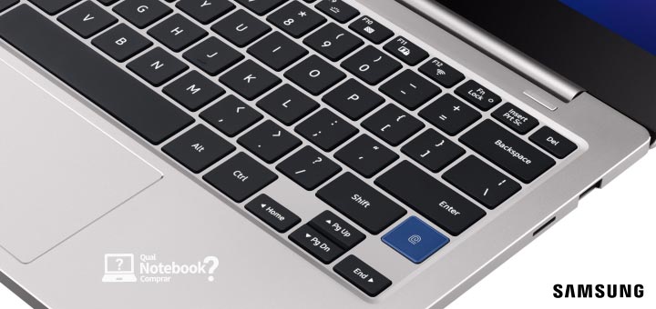 teclado do novo Samsung Style S51 de 2019