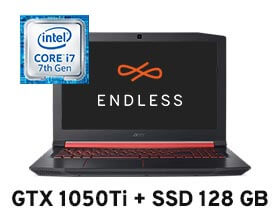 Notebook Gamer Acer Aspire 5 AN515-51-70J1 com Endless OS (Linux) e GTX 1050Ti 128 GB SSD