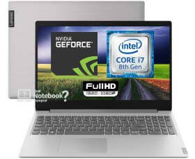Comprar o Notebook Lenovo Ultrafino Ideapad S145 Core i7 81S90003BR