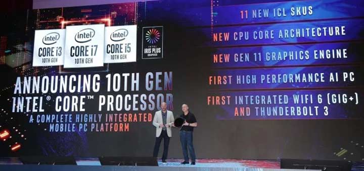 Décima geração Intel Core Ice Lake