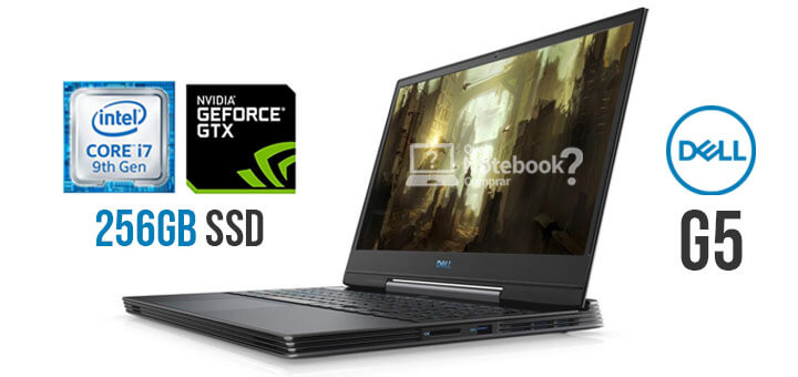 Notebook Gamer Dell G5 5590-M28P com Core i7 e GTX 1060Ti