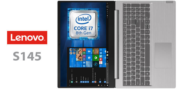notebook Lenovo Ultrafino Ideapad S145 Core i7 barato