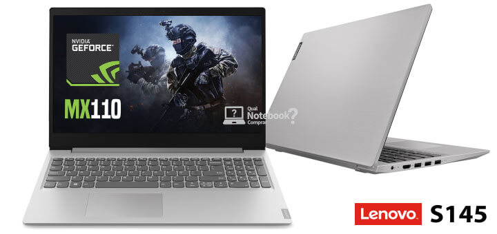 notebook para CS GO Lenovo Ideapad S145 MX110 comprar no Brasil