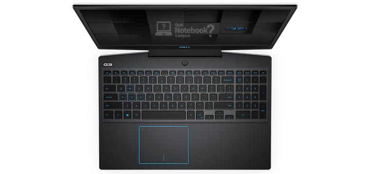 teclado do notebook Dell G3 para jogos