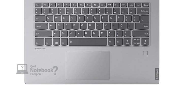 Lenovo IdeaPad C340 teclado keyboard retroiluminado possui ç