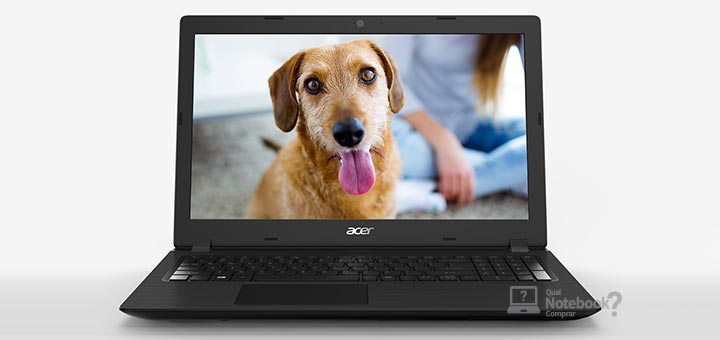 Linha Acer Aspire 3 tela painel TN HD 1366 768