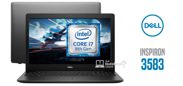 notebook Dell Inspiron I15-3583 kit com acessorios bom e barato