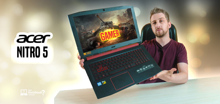 review Acer Nitro 5 AN515-52 analise completa Notebook GAMER