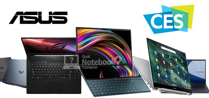 Notebook Asus na CES 2020