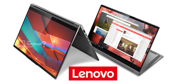 Notebook Lenovo Yoga C940 2 em 1 conversível com caneta ativa