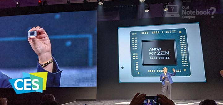 AMD Ryzen 4000 Series Apresentação CES 2020