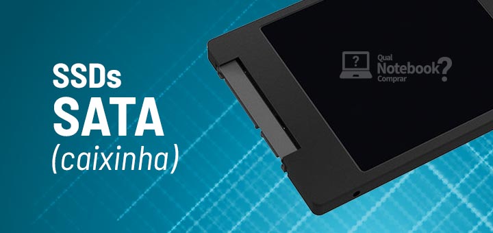 SSDs tipo SATA (caixinha) disponíveis no mercado