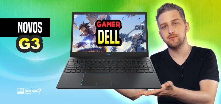 Atualizacoes no notebook Gamer Dell G3-3590 todos os modelos com SSD de fabrica