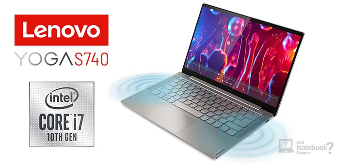 Lenovo Yoga S740 premium ultrafino Intel décima geração