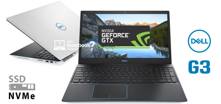 Notebook 2020 Gamer Dell G3-3590 com ssd