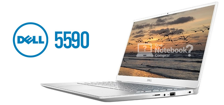 Notebook Dell Inspiron 5590 com décima geração Intel e SSD de fábrica