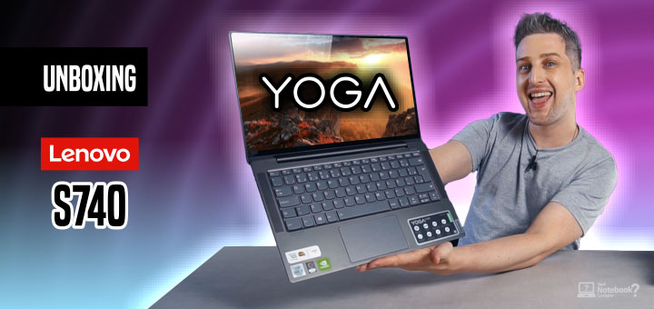 Unboxing ultrabook premium Lenovo Yoga S740 um dos melhores notebooks compactos profissionais do mercado