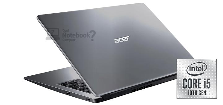 Acer Aspire 3 A315-54-58H0 Intel Core i5-10210U 4 GB RAM 1 TB HD Prata
