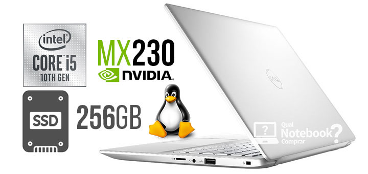 Configuração Dell Inspiron i14 5490 U20S Core i5 SSD 256GB Linux