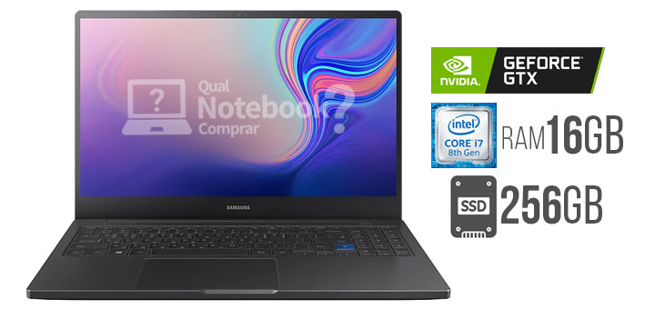 Configuração Notebook Samsung Style S51 Pro configuração Intel Core i7 GTX 1650