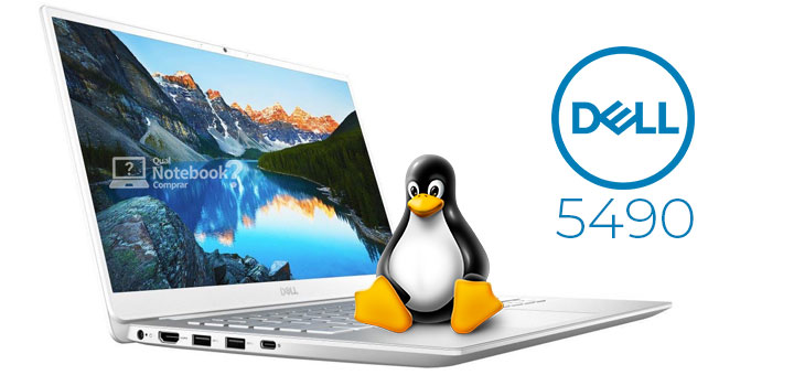 Dell Inspiron 5490 i14 com Ubuntu Linux