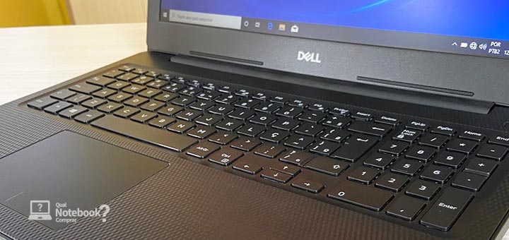 Dell Inspiron i15-3584-ML1P teclado e trackpad