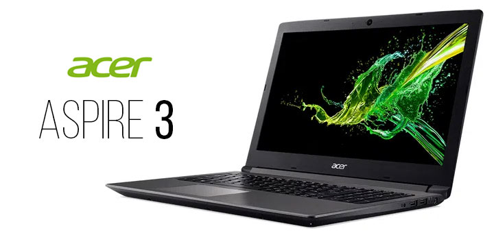 Notebook Acer Aspire 3 A315-42 com carcaça lisa sem textura