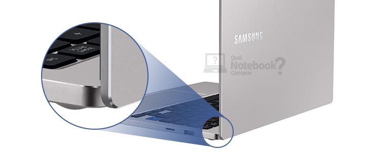 Samsung S51 friso chanfro acabamento brilhante