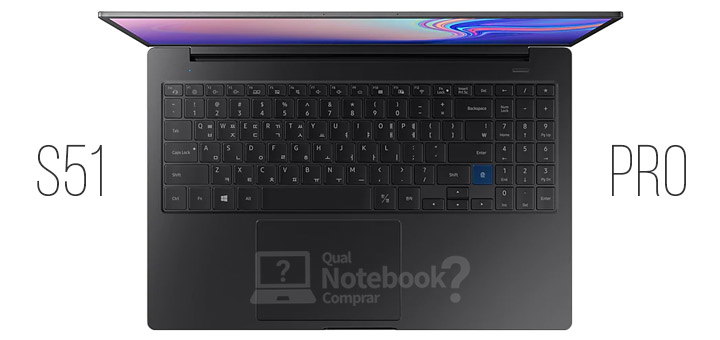 Samsung Style Notebook S51 Pro teclado renovado