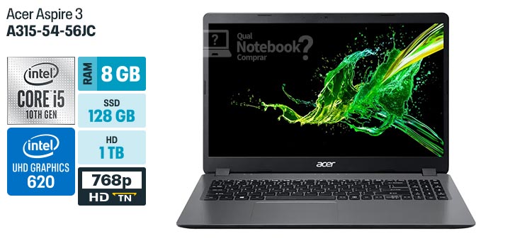 Acer Aspire 3 A315-54-56JC especificacoes tecnicas ficha tecnica configuracoes v2