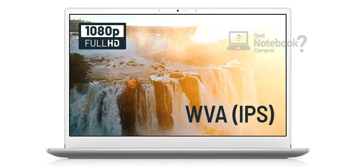 Dell Inspiron 13 7000 tela 13 polegadas WVA IPS wide view angle Full HD