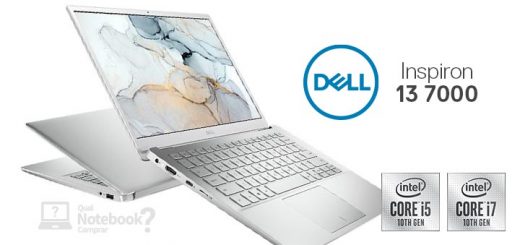 Novos Dell Inspiron 13 7000 i13-7391 Core i5 Core i7 Intel decima geracao 2020