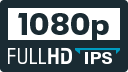 Tela Full HD 1920 x 1080 pixels 1080p IPS