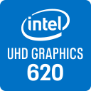 Placa de vídeo GPU integrada Intel UHD Graphics 620