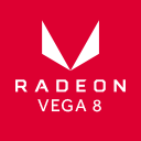 Placa de vídeo GPU integrada AMD Radeon Vega 8