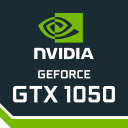Placa de vídeo GPU dedicada NVIDIA GeForce GTX 1050 3 GB