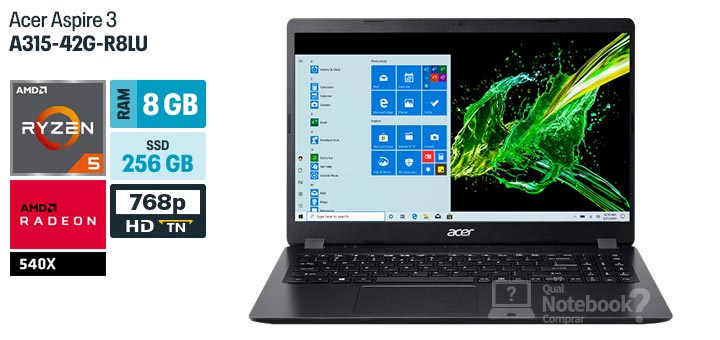 Acer Aspire 3 A315-42G-R8LU especificacoes tecnicas ficha tecnica configuracoes