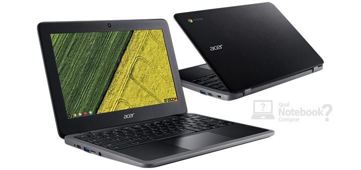 Acer Chromebook C7 design acabamento