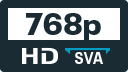 Tela HD 1366 x 768 pixels 768p SVA