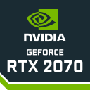 Placa de vídeo GPU dedicada NVIDIA GeForce RTX 2070 8 GB