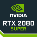 Placa de vídeo GPU dedicada NVIDIA GeForce RTX 2080 Super 8 GB