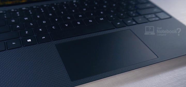 Novo Dell XPS 13 2020 touchpad tamanho grande