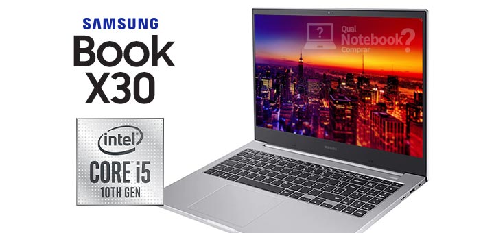 Samsung Book X30 NP550XCJ-KF1BR Prata capa Intel Core i5 8 GB HD 1 TB